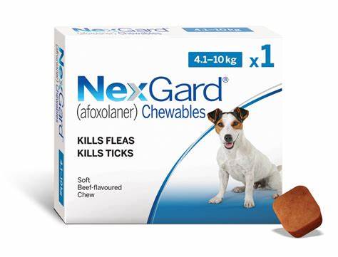 Nexgard clearance with food